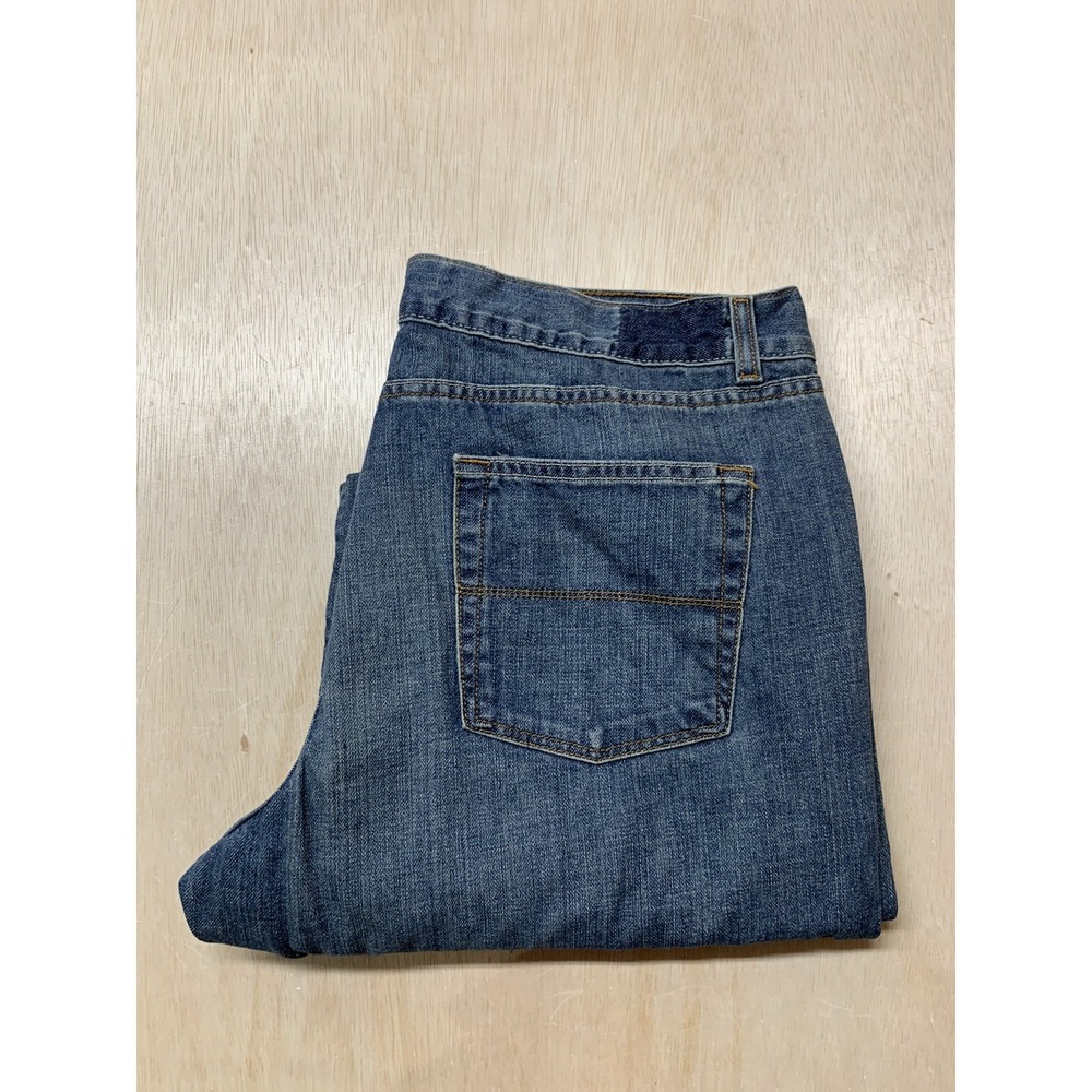Sonoma Boot Fit Denim Jeans Men's Size W38xL32 Blue 5-Pocket High Rise Cotton